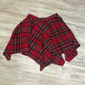 Plaid Skater Skirt